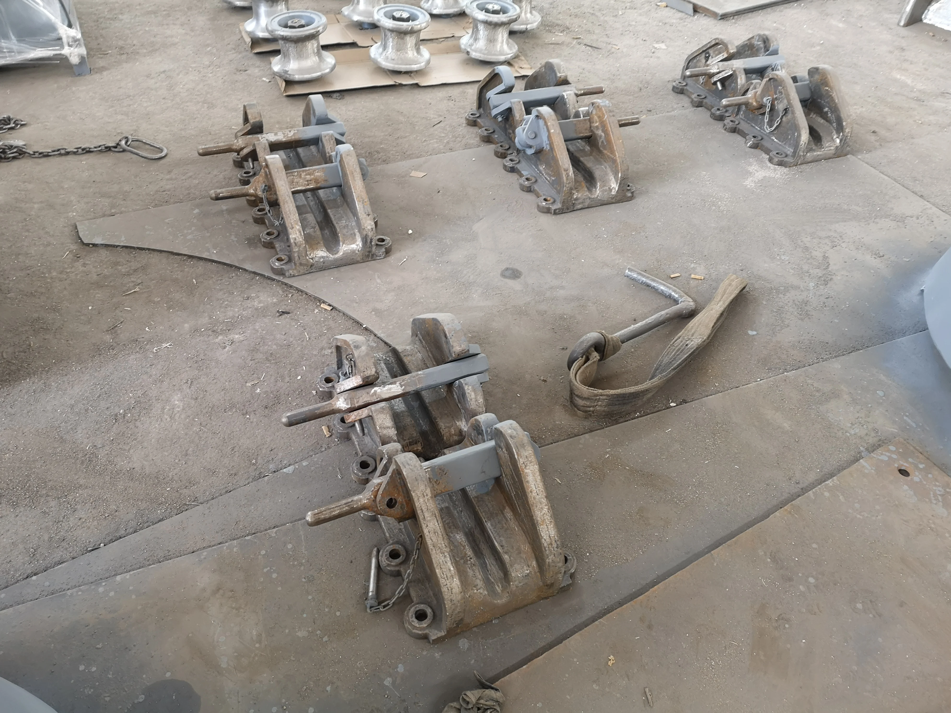 JIS F2002 Cast Bar Chain Cable Stopper Bolt Marine Hardware for Mounting