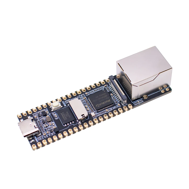 Luckfox Pico Plus، RV1103 Linux Micro Development Board، يدمج معالجات ARM Cortex-A7/RISC-V MCU/NPU/ISP، مع منفذ إيثرنت