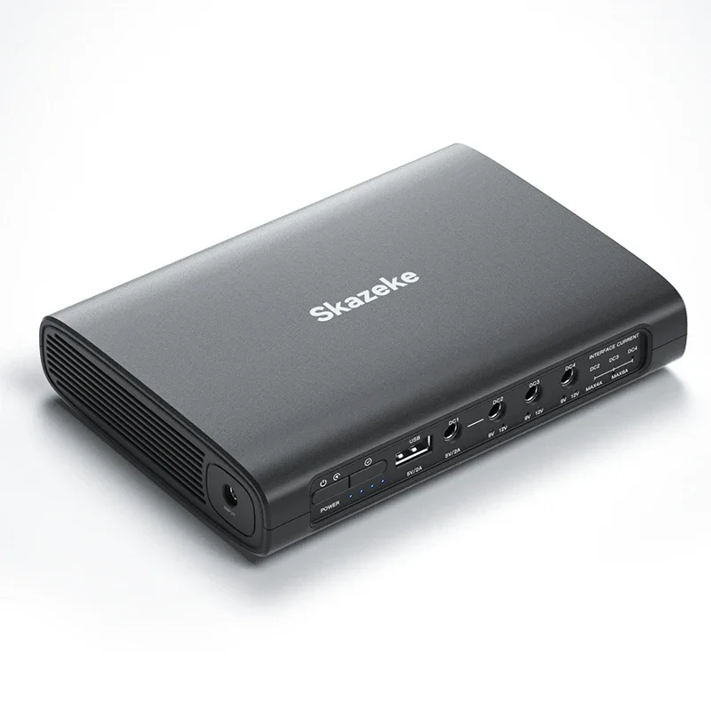 

In stock Wholesale 27000mah 100wh Uninterruptible Backup Battery Power Supply AC DC MIni Ups for Wifi Router