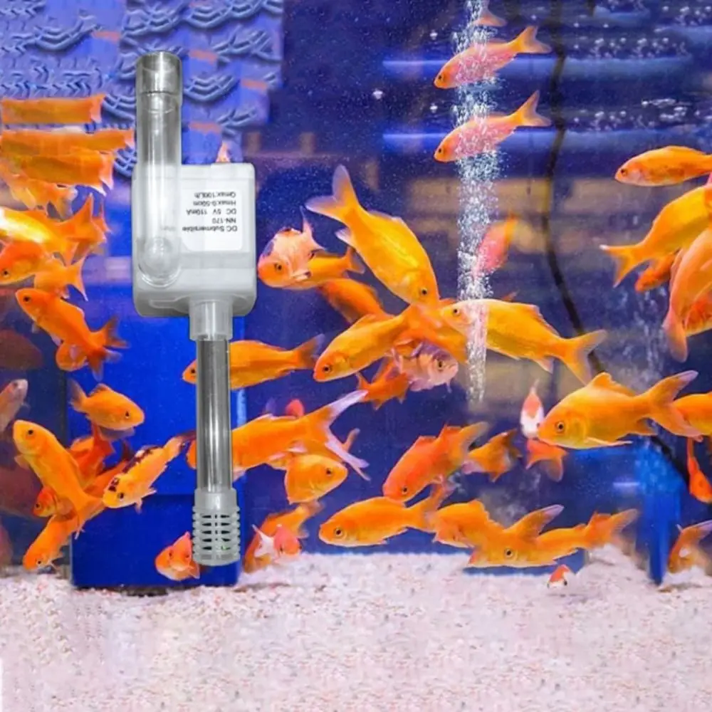 

Portable USB Small Submersible Pump Ultra Quiet Suction Cup Mini Water Pump Plastic 1W Water Fountain Pump Aquarium