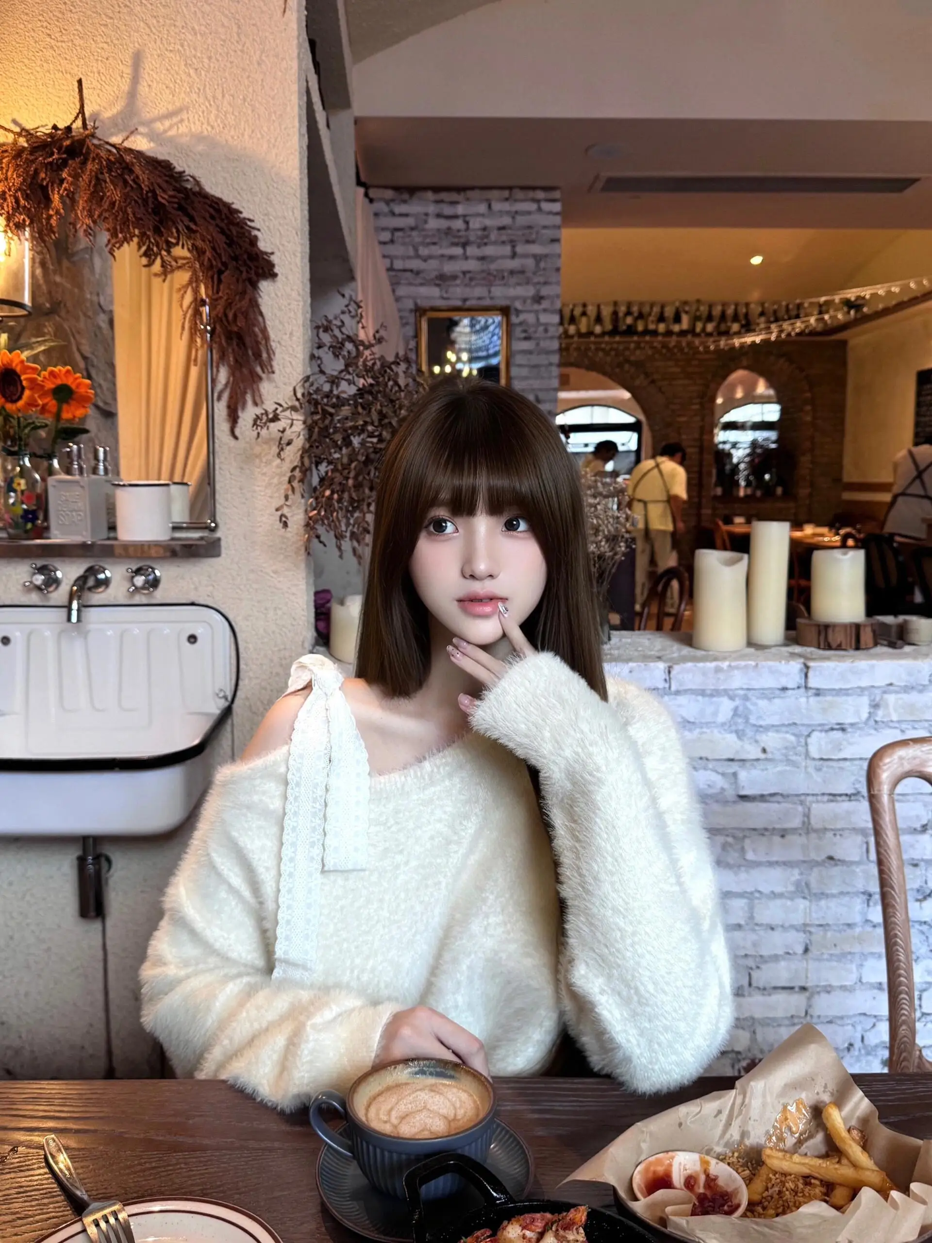 

Loose oulder Knot Knitted Sweater Women Autumn Winter Lazy Design Open oulder Camere Women's Knitted Top