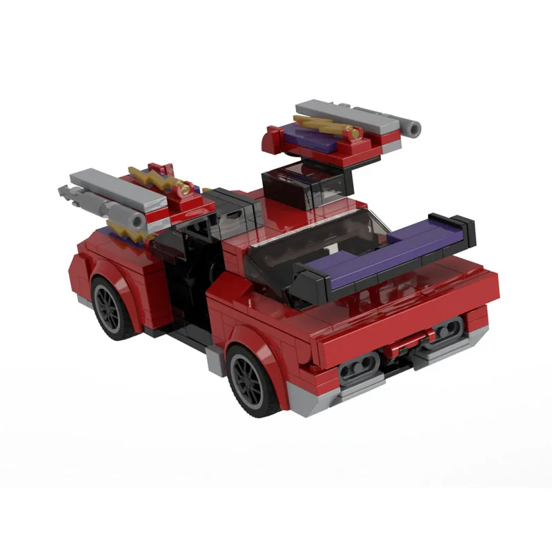 

MOC-194856 Classic New Small Sports Racing Car Building Block Model, 421 Parts, Creative Birthday Toy Gift for Boys and Children