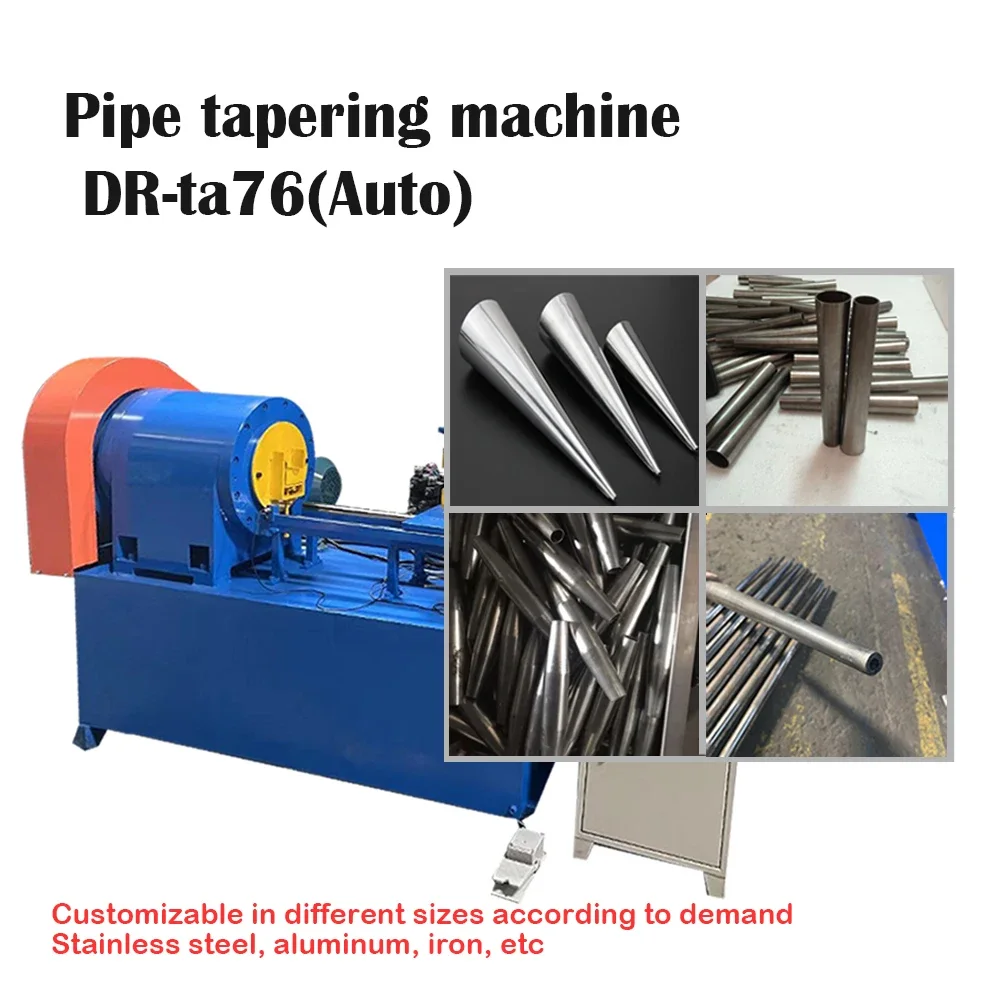 Pipe Tapering Machine Sofa Leg Making Tapering Metal Cone Tube End Forming Machine