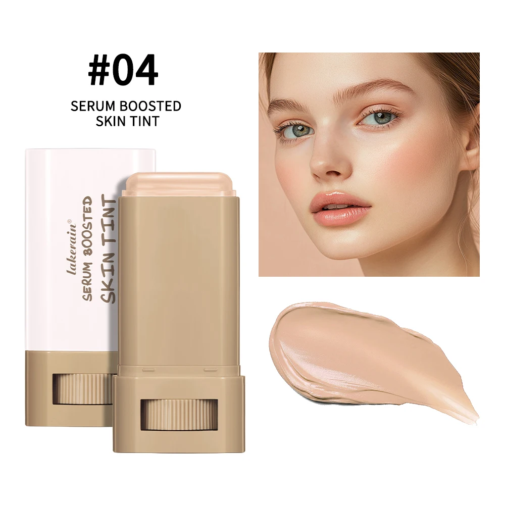 Haut Tönung Stick Wasserdicht Pflegende Feste Getönte Serum Foundation Haut Tönung Balsam Gesicht Getönte Gesicht Kontur Stick Make-Up