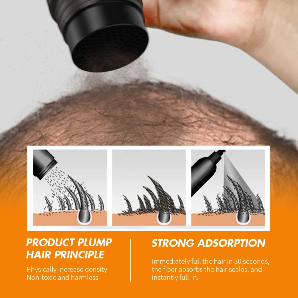 Sevich Halloween Hair Building Fiber Powder Set Festival Halloween Gift Hair Care Hair Growth Products For Mom And Dad's Gift