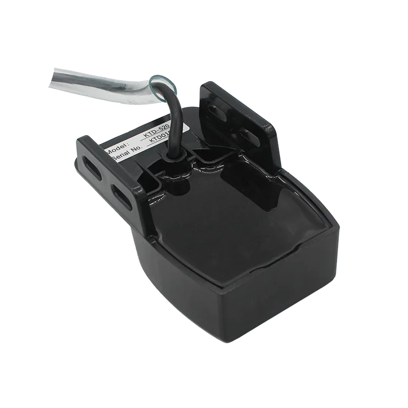 KTD-520_TM Dual Frequency Transom Mount Plastic Transducer With Built-in Temperature Sensor Marine Supplies