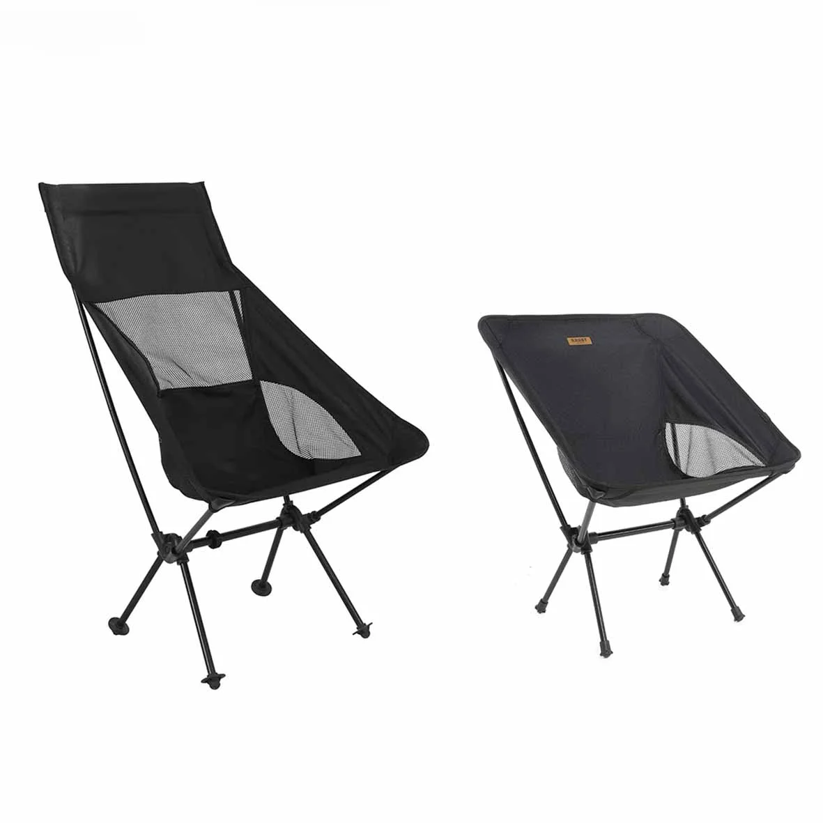 Foldable Camping Chairs Set Lightweight folding Chair Ultralight  Backpacking Moon Chairs for Garden Picnic Beach Fishing