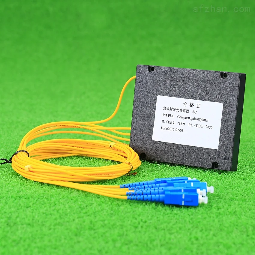 Ftth sc upc مقرنة ألياف بصرية ، 1x2 ، 1x4 ، 1x8 ، plc ، وضع فردي