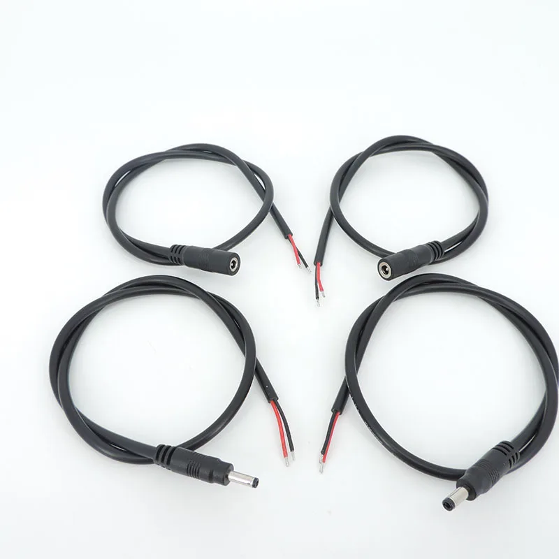 3.5x1.35mm DC male female extend connector cable Power supply Plug with extension wire DC female and Male plug adapter