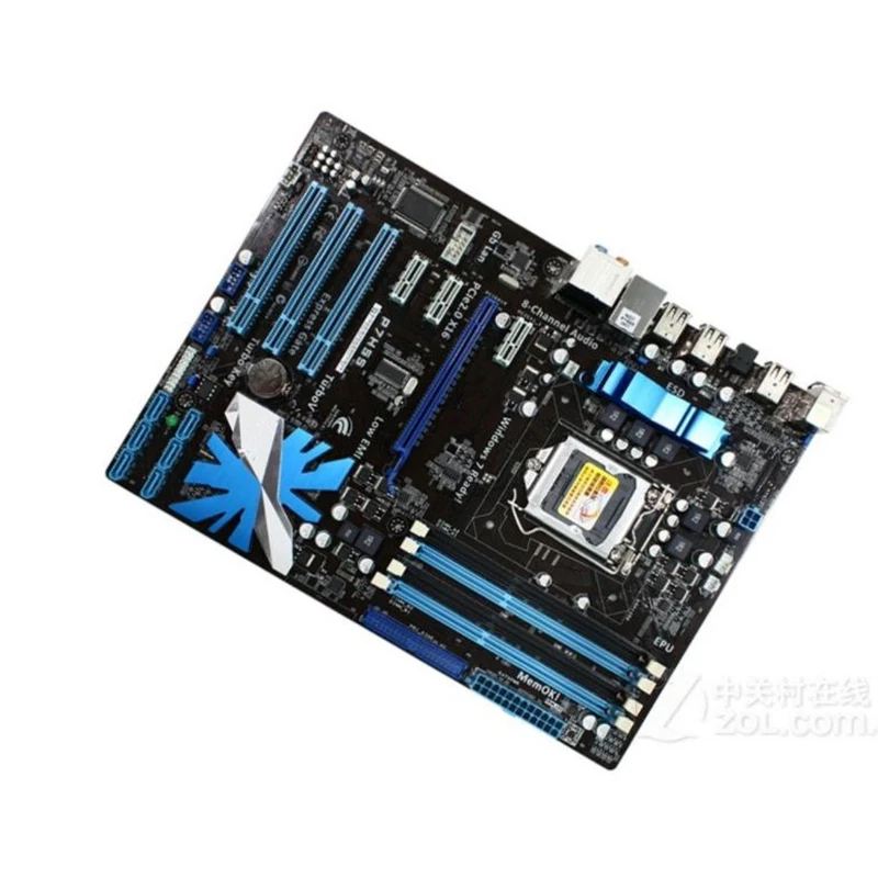 For Intel H55 P7H55 motherboard Used original LGA1156 LGA 1156 DDR3 16GB USB2.0 SATA2 Desktop Mainboard