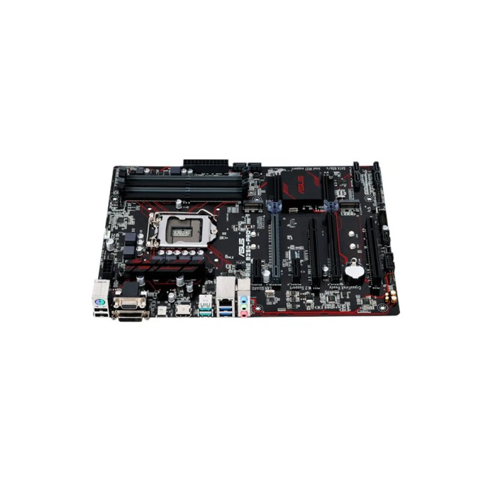 Imagem -03 - Placa-mãe Asus-intel B250 Prime B250-a Lga1151 Placa-mãe para Gen Core Cpu x Ddr4 64gb Pci-e 3.0 M.2 Sata Iii Usb 3.0 Atx