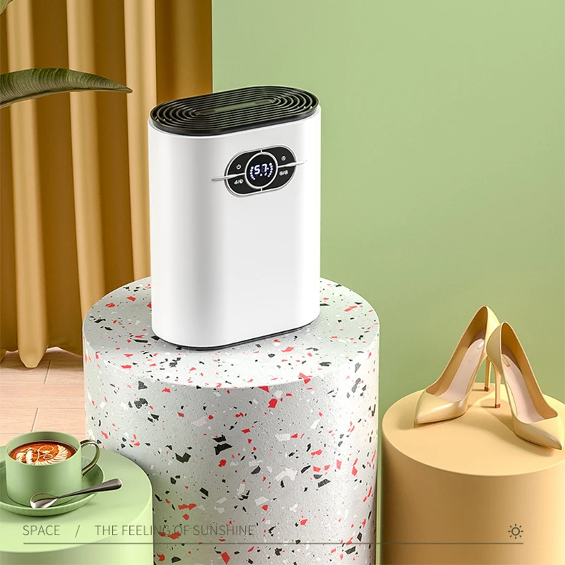 1.2L Electric Dehumidifier Remote Control Smart Air Dryer Automatic Mute Moisture Absorber Minus-Ion Anion Air Purifier for Home