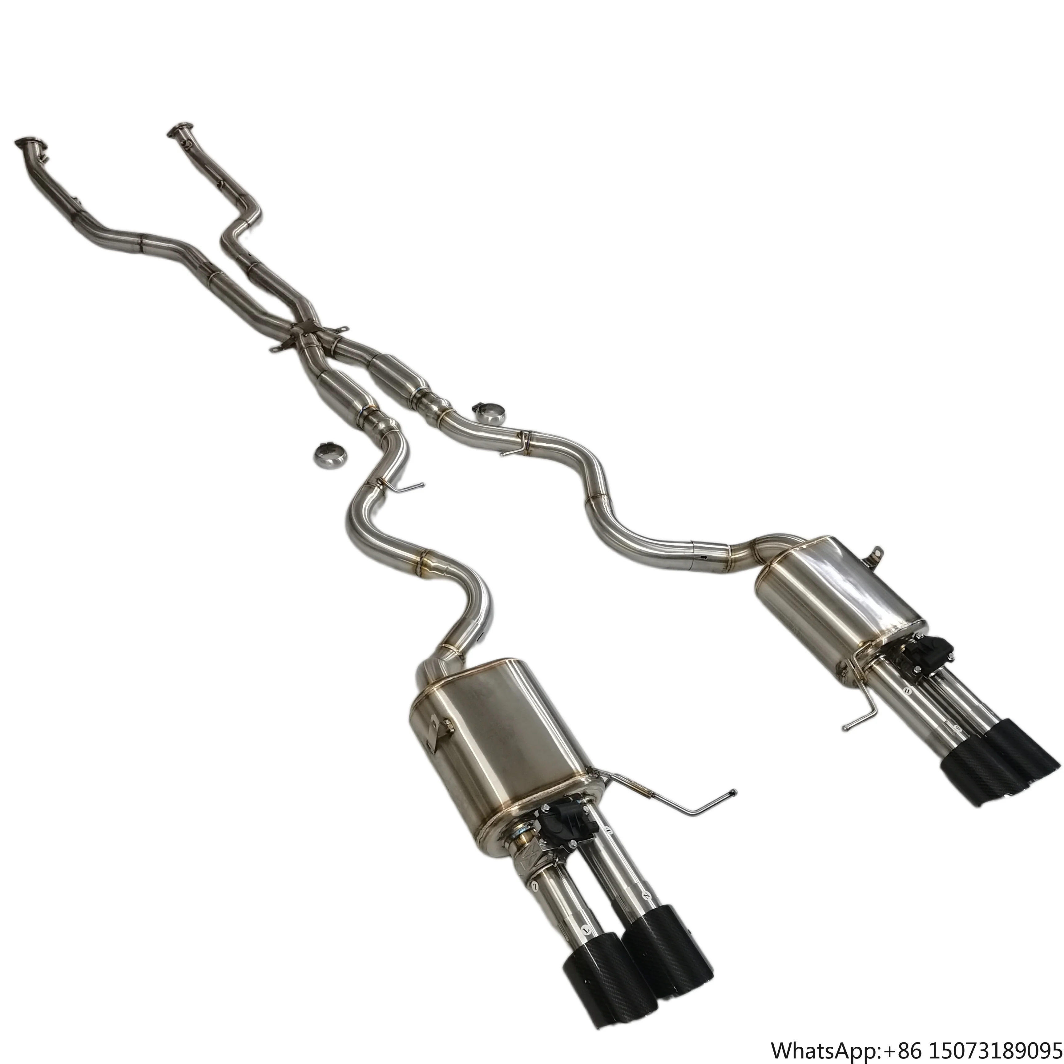 

Performance Stainless Steel Valvetronic Exhaust Catback System for E9x E90 E92 M3 4.0T Exhaust System