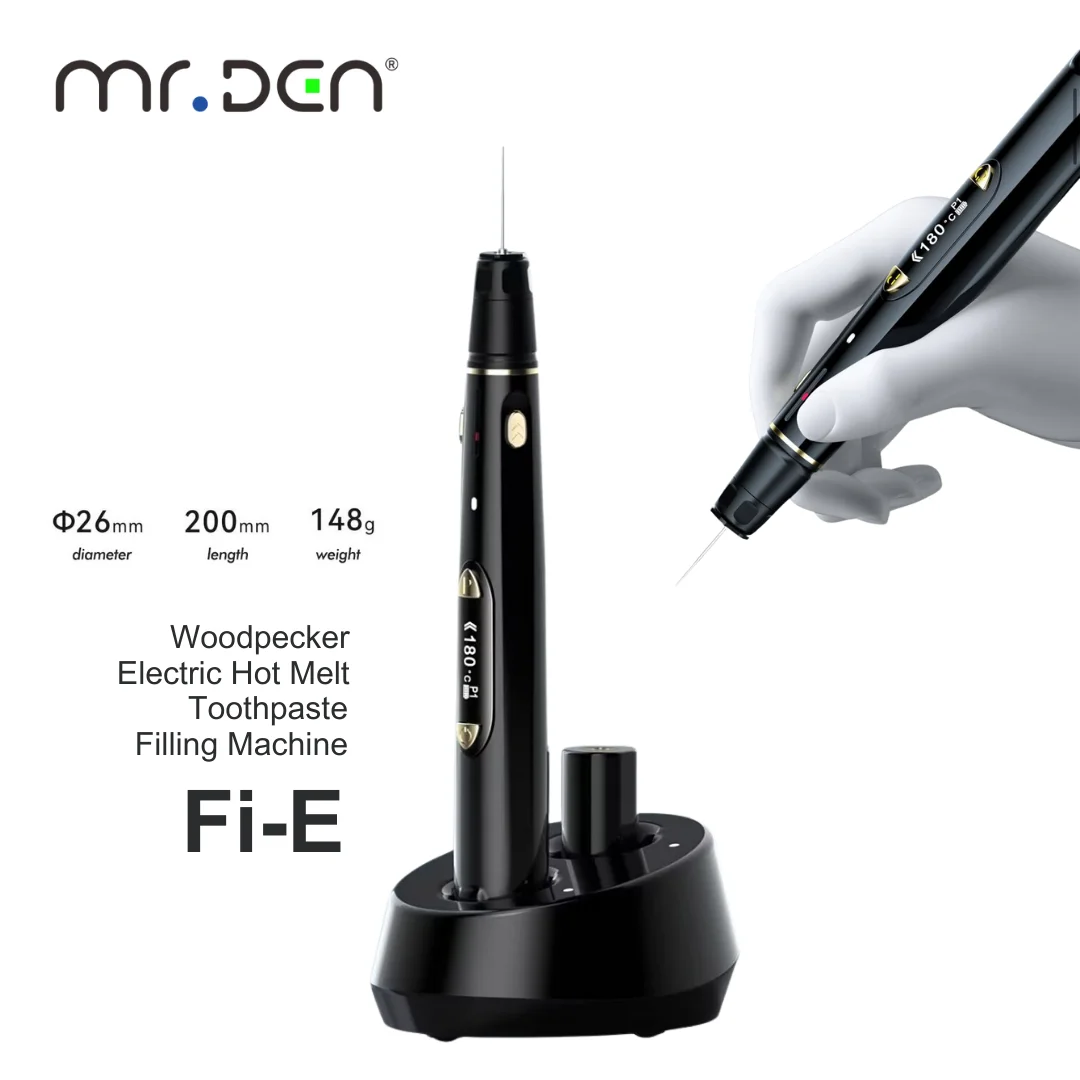 Original Endodontic Obturation System FI-G FI-P FI-E Gutta Percha with Gun & Pen Kit Dental Clinic Root Canal Filling Instrument
