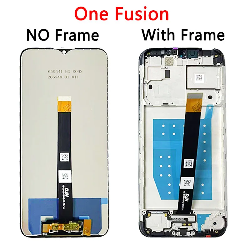 Nowy zestaw digitizera z ekranem dotykowym Motorola jeden Fusion XT2073-2 ekran dotykowy LCD dla Moto One Fusion + OneFusion Plus PAKF0002IN