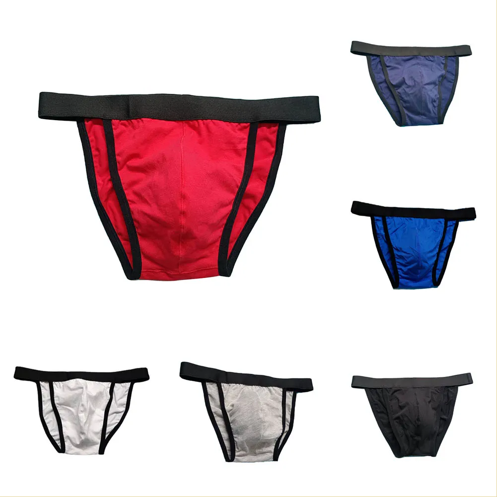 Mens Underwear Bikini Brief G-string Underpants Short Cotton Men\'s Swimming Trunks Panties Nightwear Erotic Hombre Male Lingerie