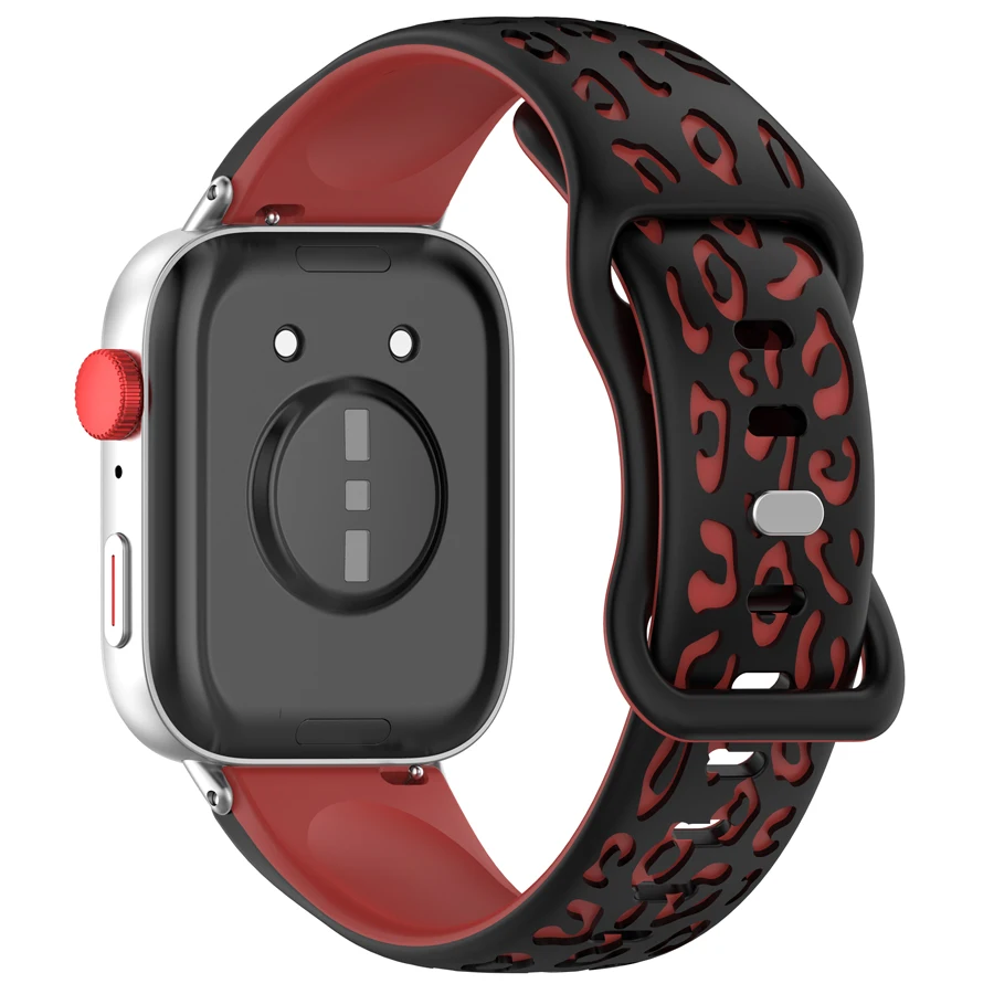 Universele 22mm 20mm 18mm Horlogebanden 3D Siliconen Band 2-Kleur Rubber Polsband voor Huawei Samsung Xiaomi Amazfit Smartwatch