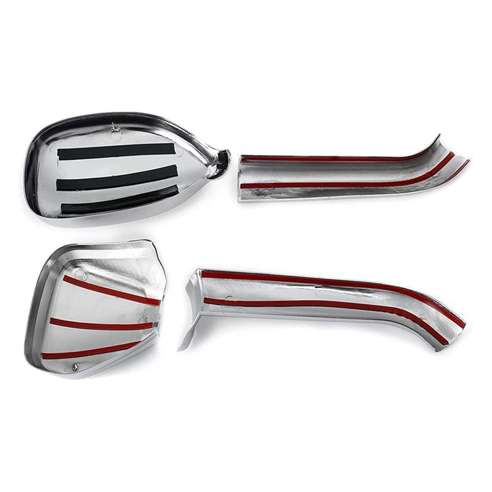 

A58X-Chrome Front Mirror Cover Trim Rearview Mirror Trim For TOYOTA HIACE COMMUTER 2005 - 2018 T2P-1417-TOY308