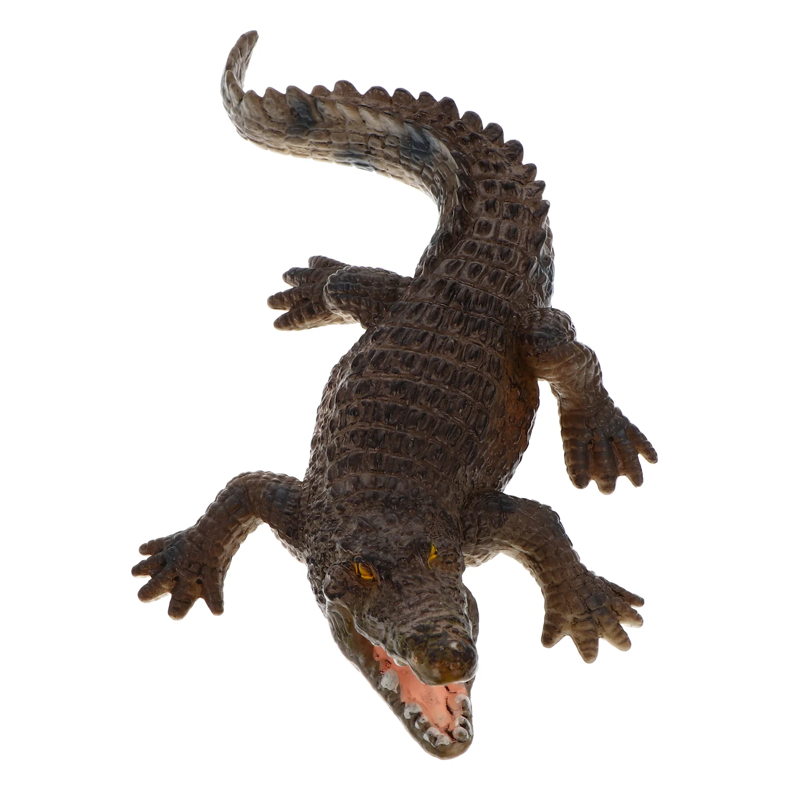 

Simulated Crocodile Model Toy Alligator Ornament Adornment Childrens Toys Animal Wildlife Early Education Cognitive