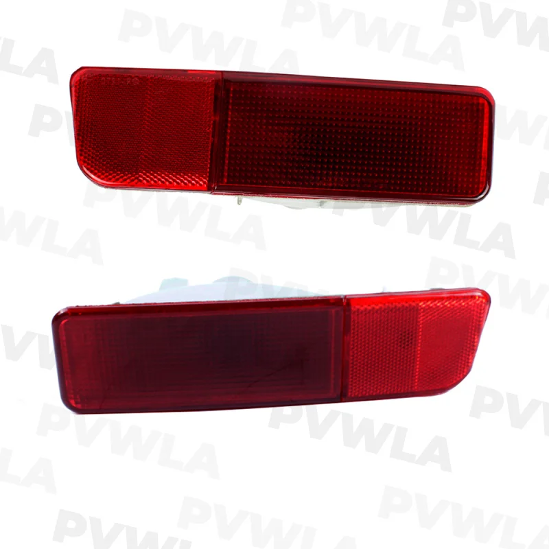 For Mitsubishi Outlander 2003 2004 2005 2006 Pair Left+Right Side Rear Bumper Reflector Light MN150519 MN150520