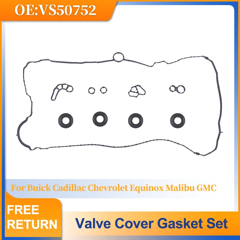 Juego de juntas de tapa de válvula de motor de repuesto VS50752 12635953 para GMC Acadia 17–18 Terrain 18–20 Canyon 15–18