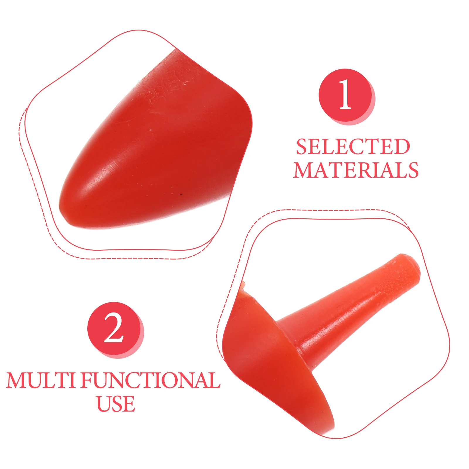 100 Uds. Kit de manualidades Diy con forma de zanahoria y nariz de muñeco de nieve para niños, Mini decoración, suministros de construcción para actividades al aire libre e invierno, cuentas de plástico