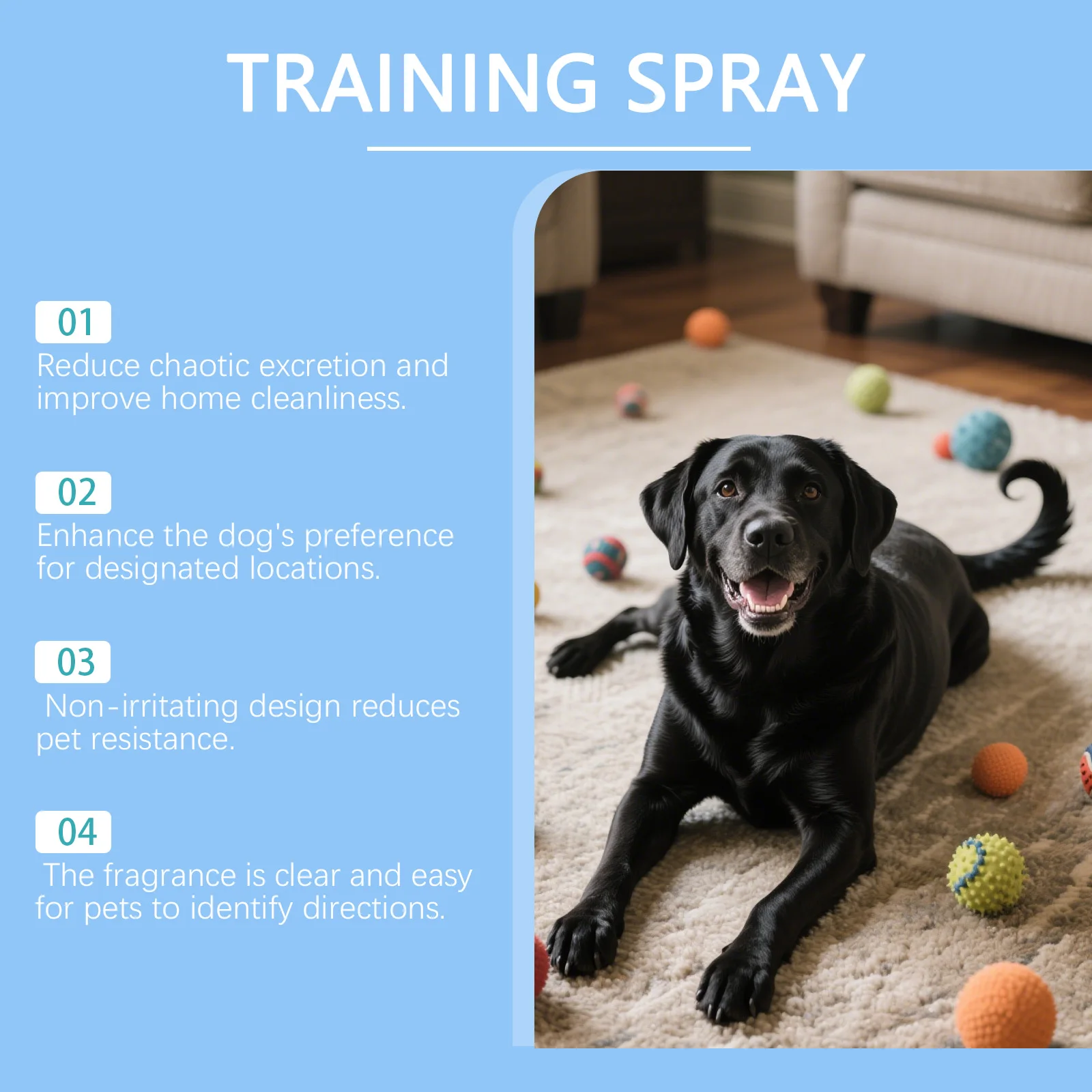 Dog Potty Training Spray Effective Position Defense Guide Long Lasting Scent Inducer Boundary Marking Pet Toilet Training Spray