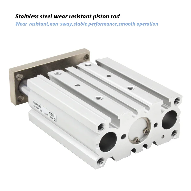 MGPM32 MGPL32 Cilindro guía compacto Cilindro neumático de aire fino de tres ejes con varilla guía