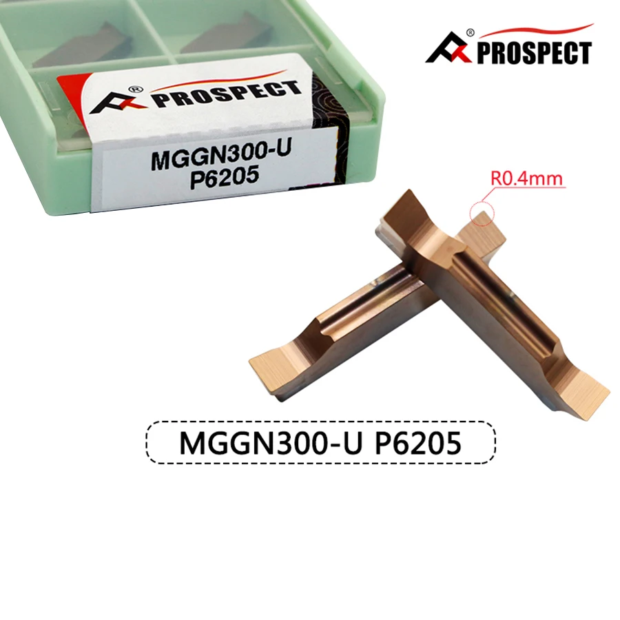 

Тонкие шлифовальные вставки MGGN200 300 400 MGGN500-U P6205 высококачественные токарные карбидные лезвия CNC, для стали и нержавеющей стали