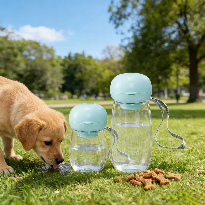 

Pet supplies water cup for cats and dogs, outdoor portable small water bottle, high-temperature resistant, universal for cats an