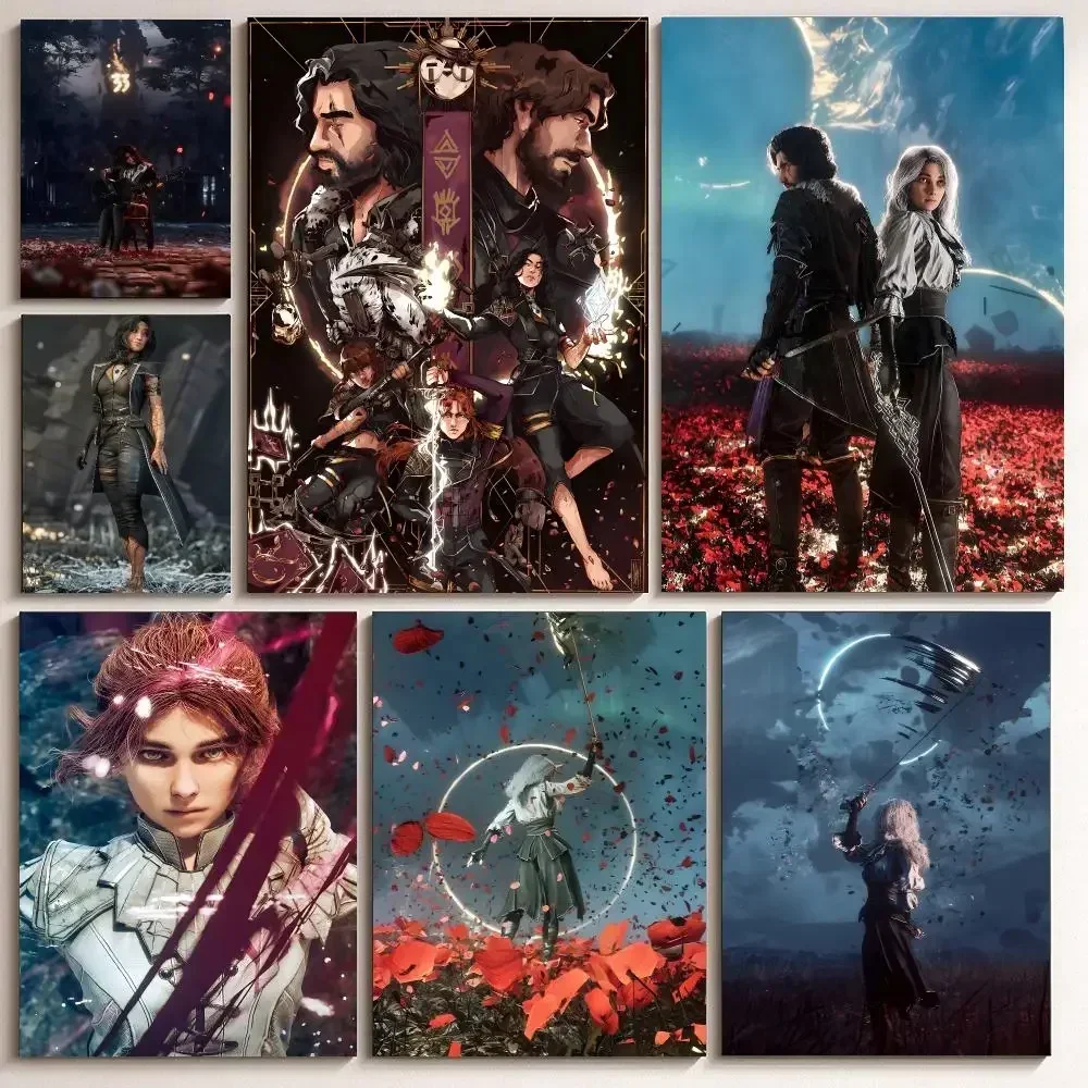 Game Tactical Rpg Clair Obscur Expedition 33 Poster Decorative Mural Wall Art Print Unframed Housewarming & Home Decor Gift