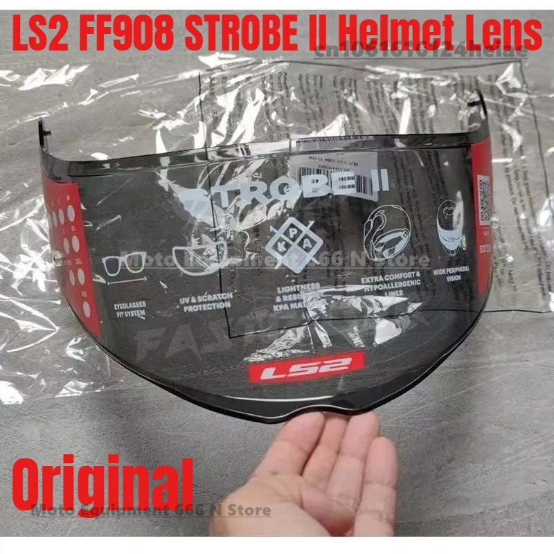 Оригинальные козырьки для шлема LS2 FF908 STROBE II, анфас мотоциклетный шлем FF908, сменные линзы, аксессуары для шлема