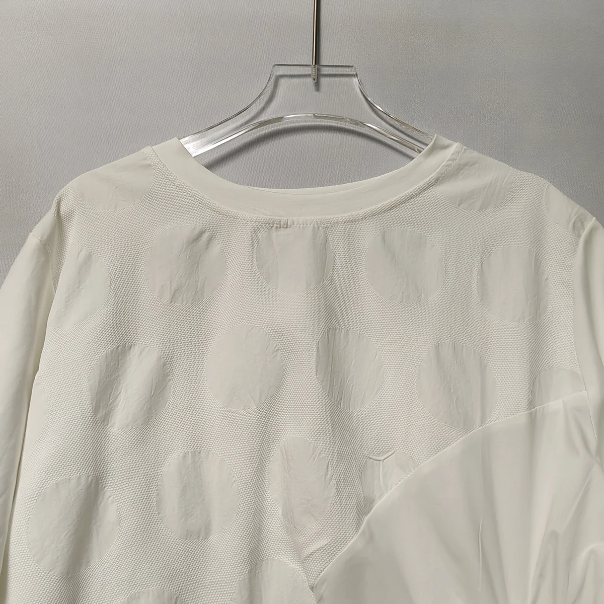 

Sweet Gored Side S Splice ort Sve round Ne T-irt Dongda Gate New Summer Women's Faion Korean Sle Cotton Blend