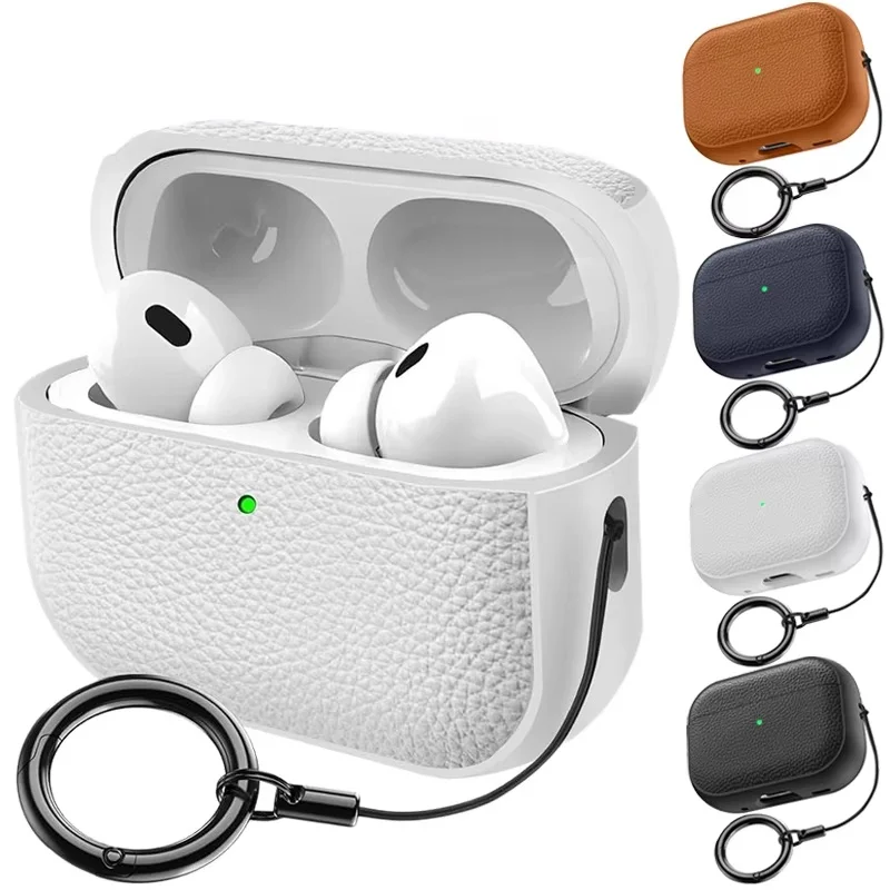 Protective Case For Apple Airpods 4 3 2 1 TPU Bluetooth Earbuds Case For AirPods Pro 1 2 Earphone Shockproof Cover With Keychain