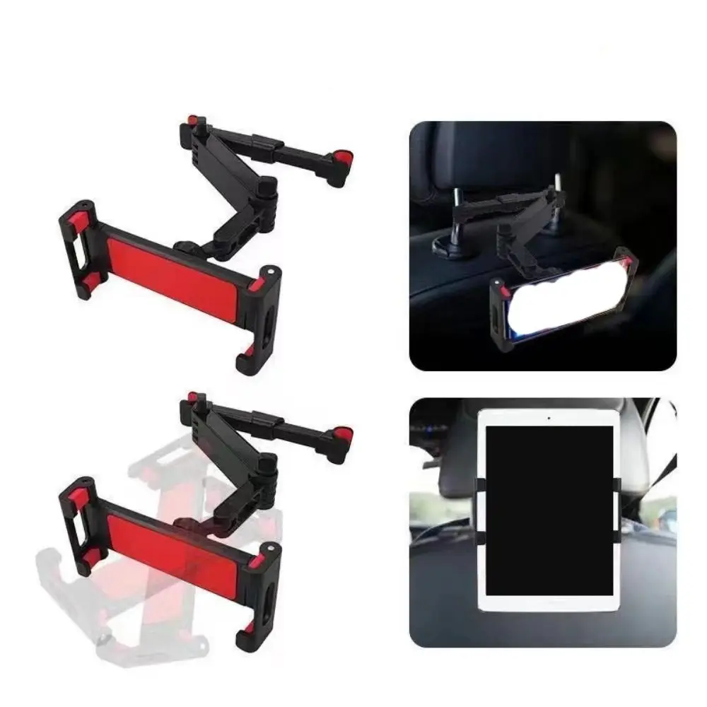 

Foldable Car Rear Pillow Phone Holder Adjustable Bracket Flexible Car Stand Seat Phone Mount Hands-Free Portable