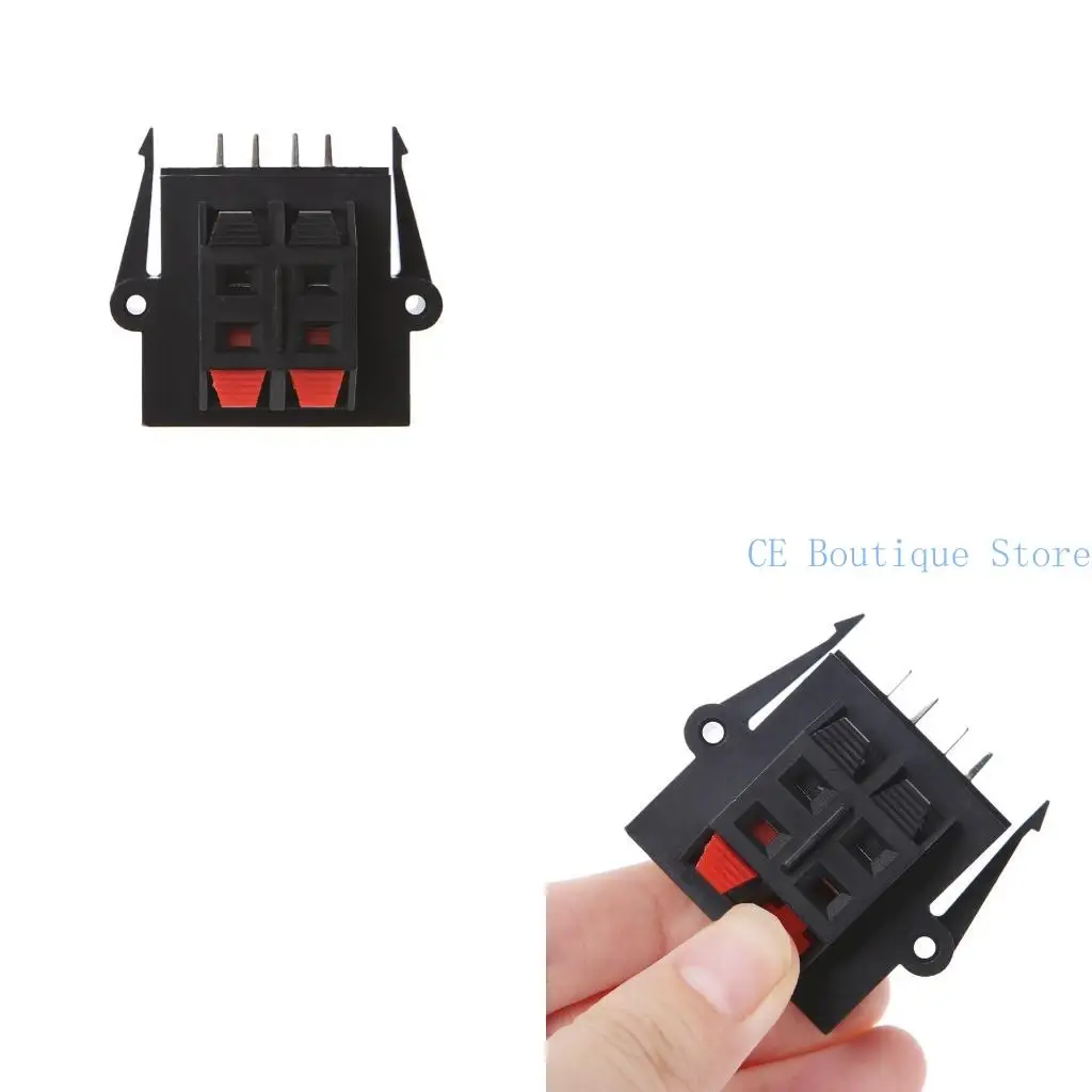 652F AC 50V 3A Rated Load Speaker Cable Terminals Strip Block Good Heat Dissipation