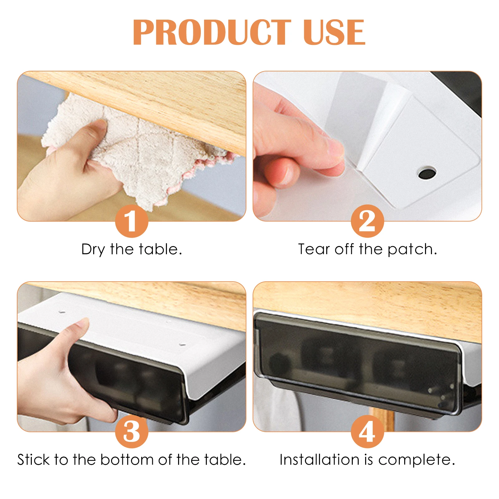 

Drawer Storage Box Small Desk Organizer Bins Office Stationery Stationary Accessories