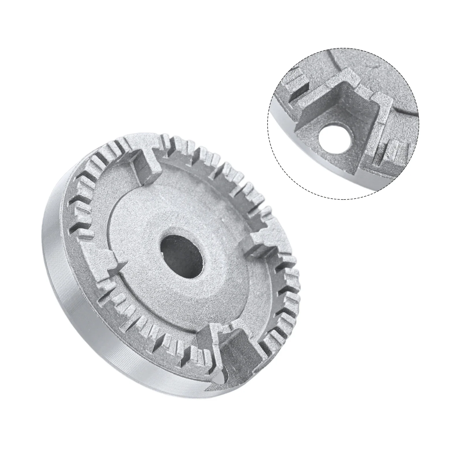 Para queimador sabaf embutido fogão a gás acessórios fogão queimador distribuidor de fogo fogão queimador divisor 47mm/ 68mm/ 94mm / 125mm