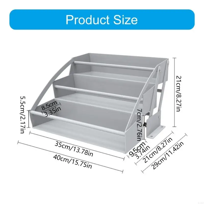 B2RF Retractable Pull Down Cabinet Drop Down Rack for Kitchen Cabinet