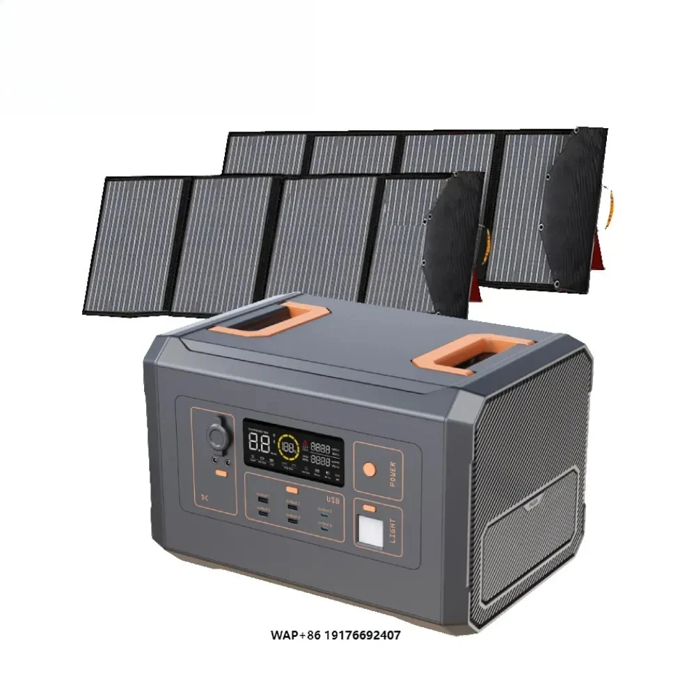 

pylon Mini 2200 Watts Lithium AC Adaptor 2016Wh Battery Backup Wireless Charging 2016Wh Solar Power Generator 220v Cigar Lighter