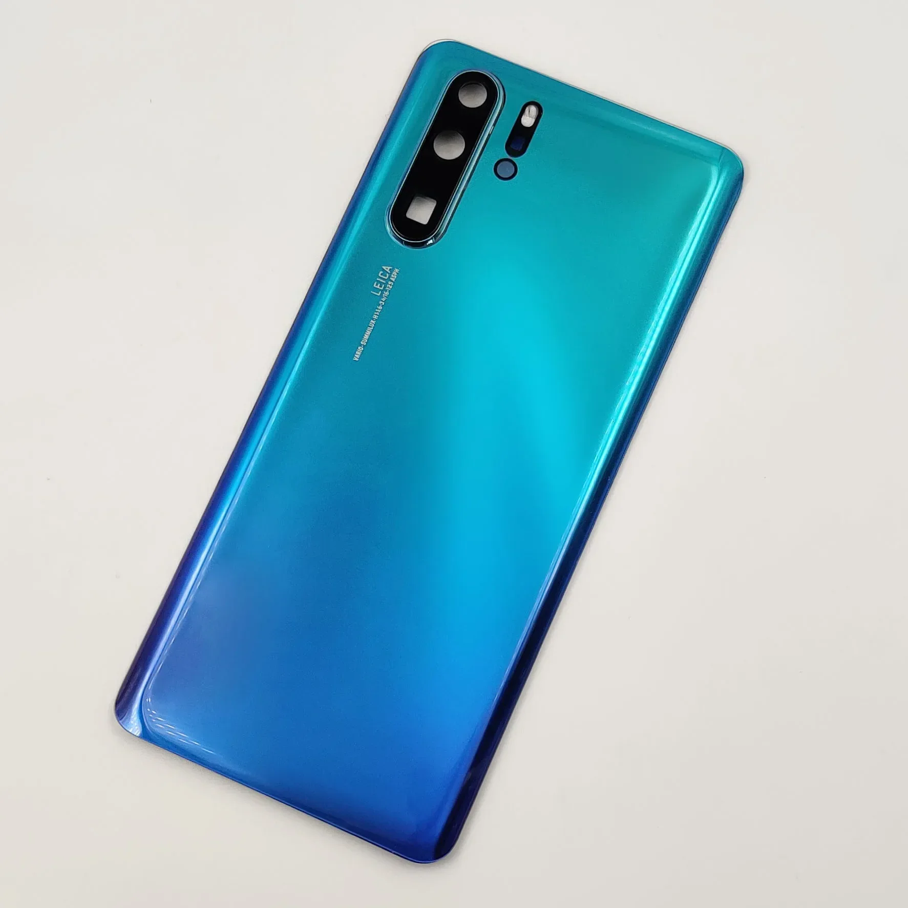 Arka Kapak Kapı Huawei P30 Pro Sert Cam Pil Kapağı Arka Konut Paneli Kılıfı Kamera Çerçevesi Lens Yapıştırıcı