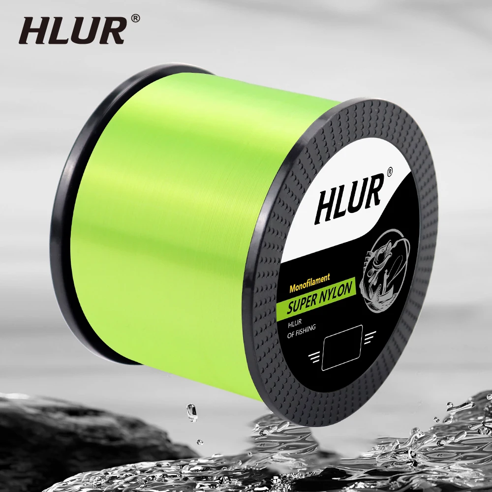 HLUR 500m Superstarke Nylon-Angelschnur, hochwertige Monofilament-Schnur, abriebfest, japanische Fischerschnur, 4,4-28,6LB, Fluorocarbon-Senk – Detail 9