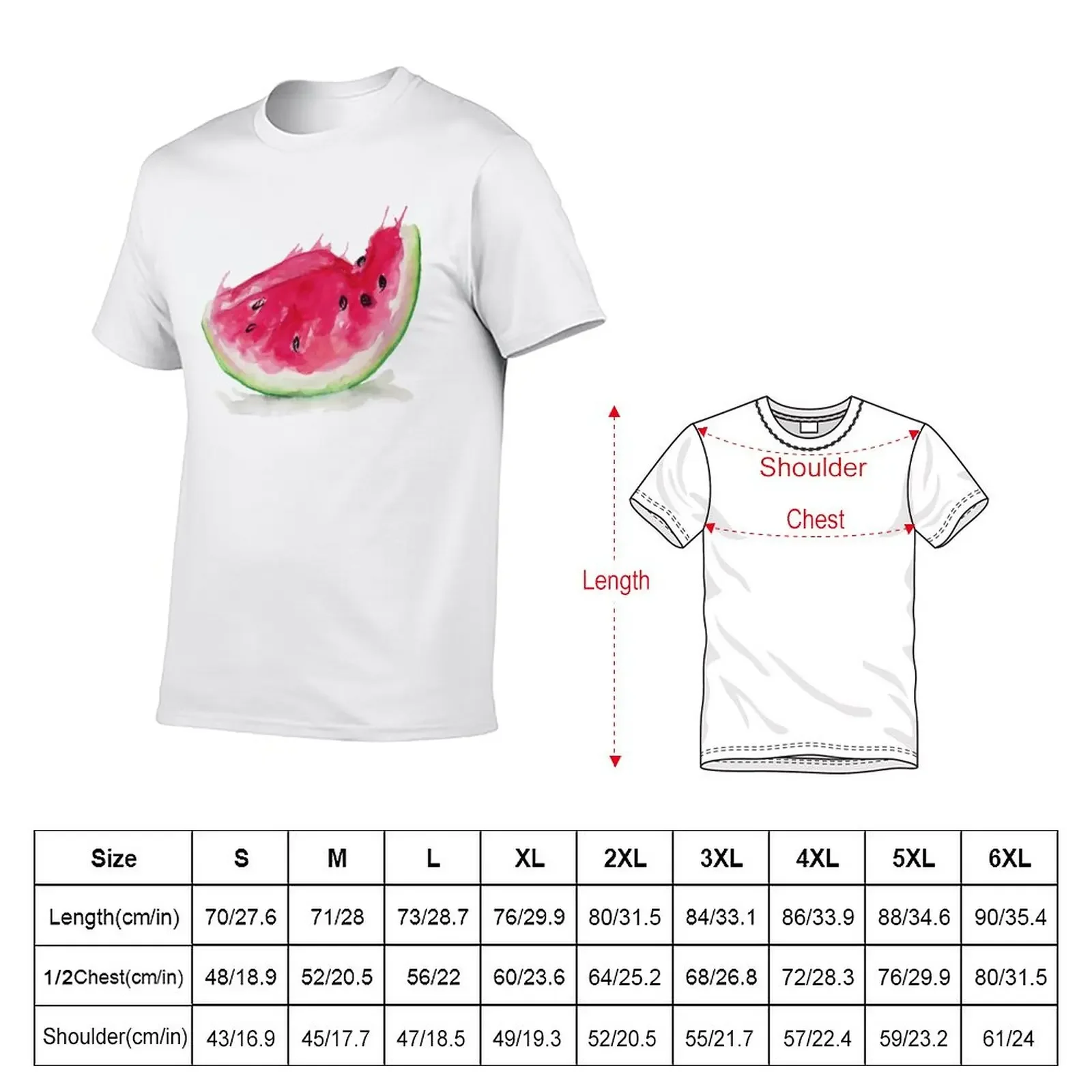 Watermelon T-Shirt new edition sports fans men t shirt