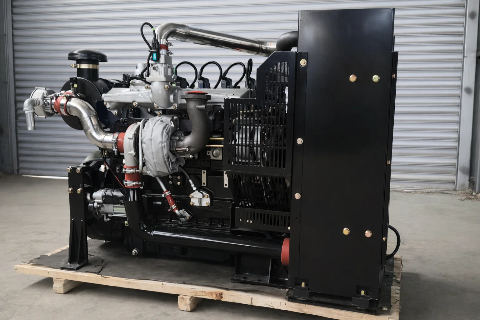 31.25 KVA 25kw Natural Gas Generator with Auto Start & Remote Start 95% Efficiency Water Cooled IP23 380V/220V 50/60Hz