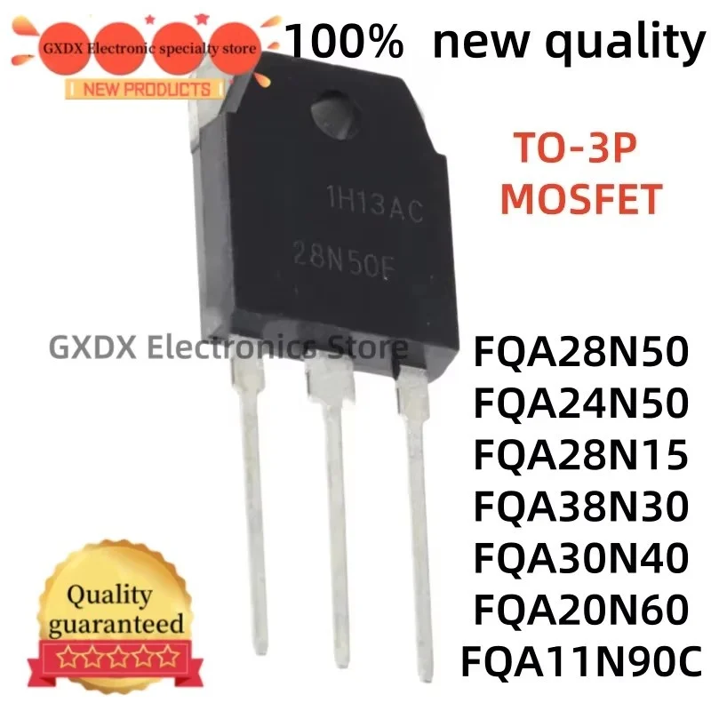 5-10Uds 100% new quality FQA20N60 FQA24N50 FQA28N15 TO3P FQA28N50 FQA30N40 FQA38N30 FQA11N90C TO-3P In Stock