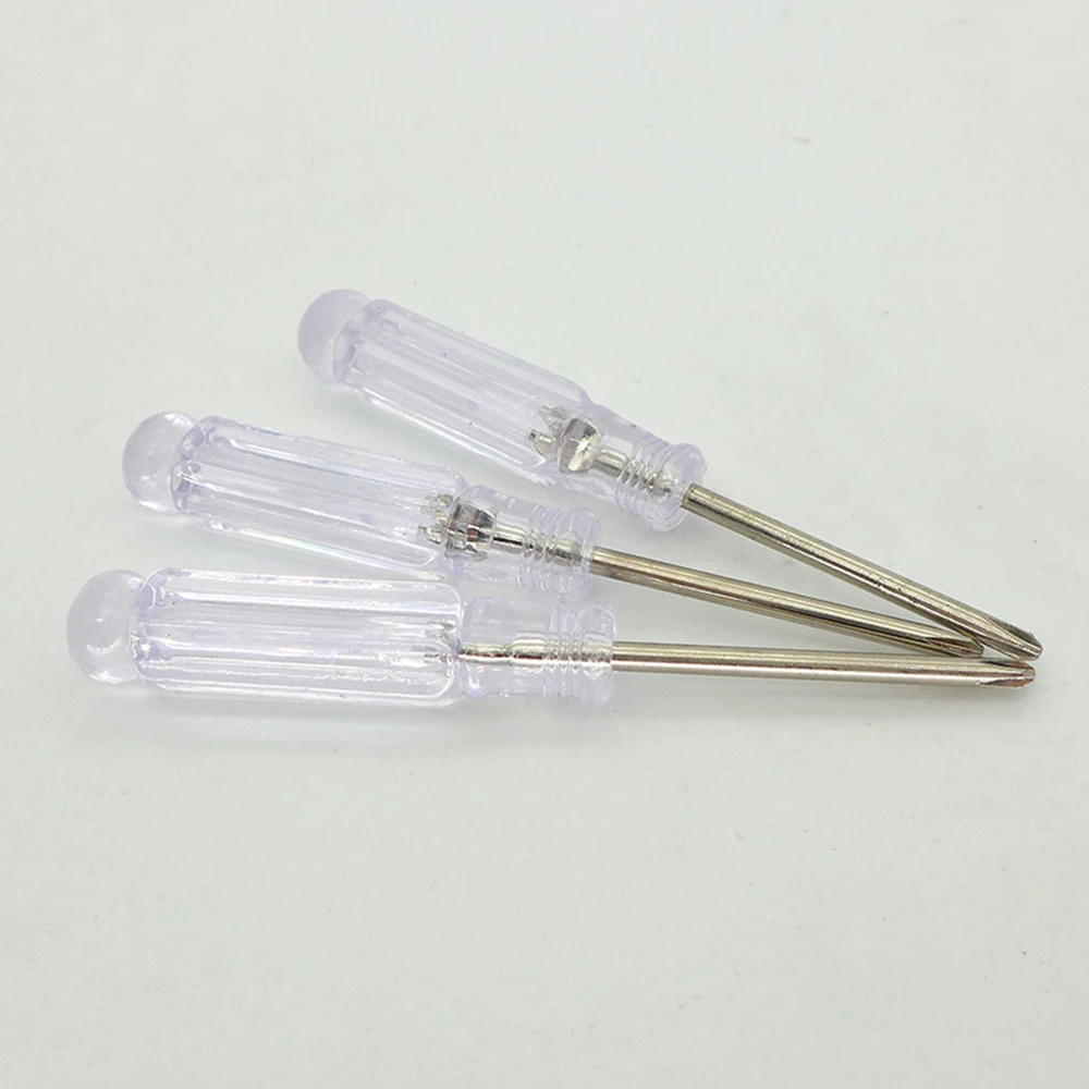 20PCS 2mm/3mm Phillips Screwdriver 90/95mm Long Trumpet Toy Distribution Pin Disassembly Machine Screw Tool Home Toy Repair