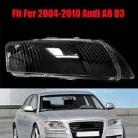 Car Headlight Lens Cover Transparent Lampshade For Audi A8 D3 A8L 2004 2005 2006 2007-2009 Front Headlamp Cover Shell