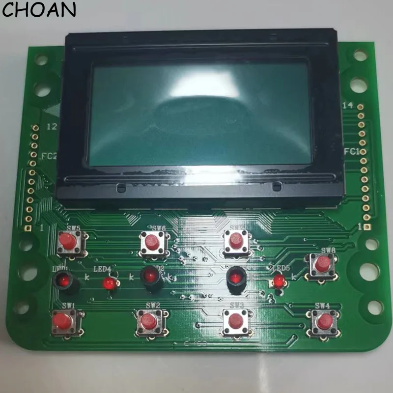 YN59E00012F1 YN59E00012F2 YN59E00012F3 LCD Screen Panel for Kobelco SK200-6E SK210-6E SK230-6 SK300-6E SK75 Excavator Monitor