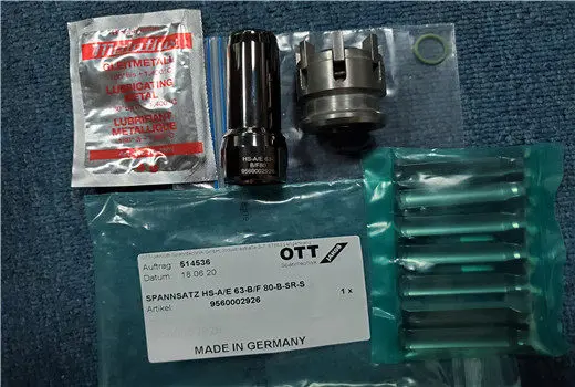 OTT-JAKOB Spindle broach claw 95.600.055.2.6 machine tool SK50 accessories 6-flap claw