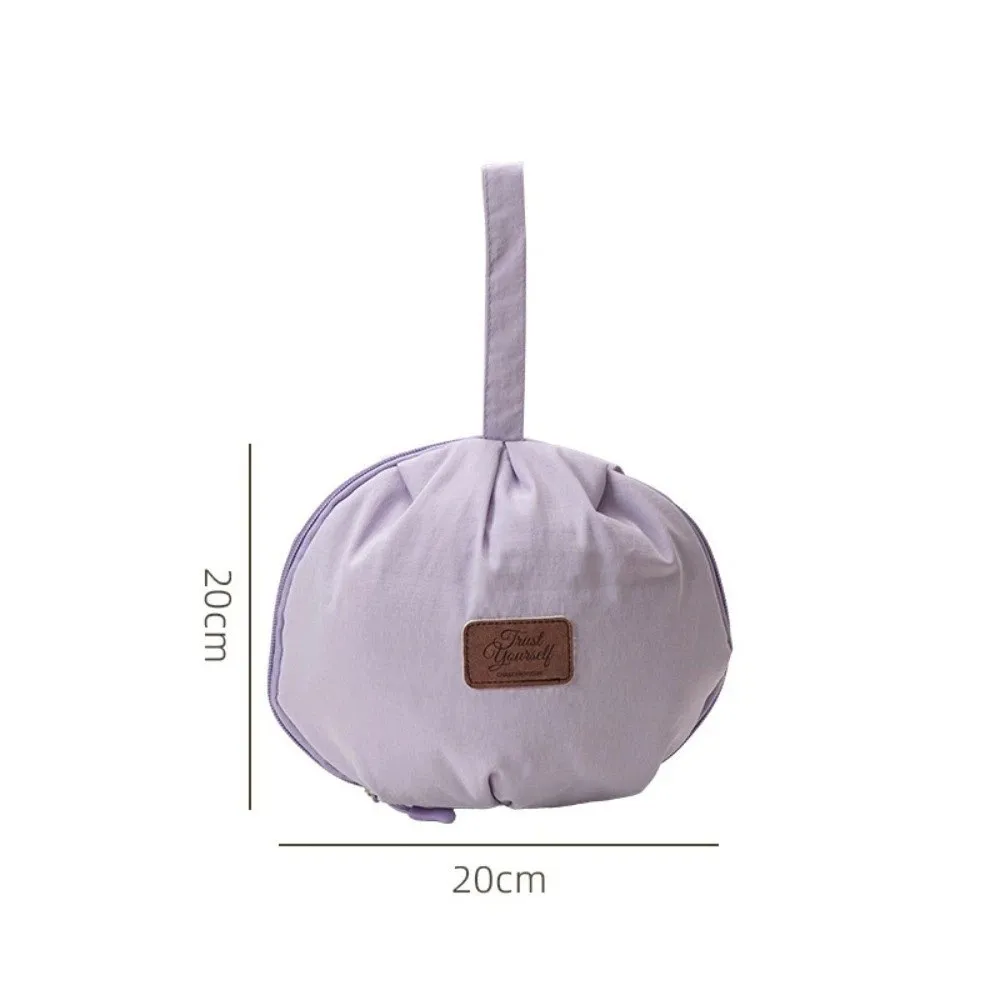 Portable Shell Shape Underwear Storage Bag Clothing Organizer Large Capacity Handheld Storage Bag Travel Makeup Bag Home Use